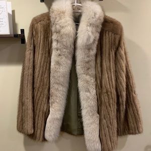 Authentic mink coat!